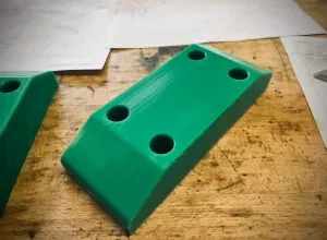 Das fertige Bauteil - Gefräst auf einer DMU50