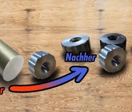 Griffmutter CNC Drehen