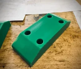 Das fertige Bauteil - Gefräst auf einer DMU50